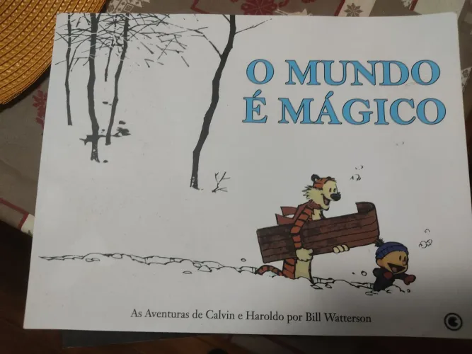 Trio de livros Calvin e Haroldo