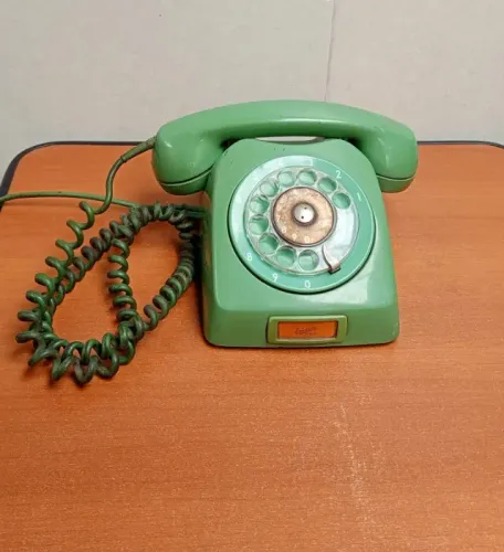 Telefone Antigo de disco clássico da marca Ericsson DV00135