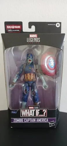 Action Figure Zombie Captain America Marvel Legends