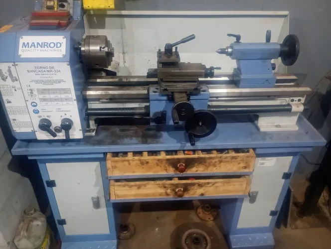 Torno bancada manrod 334