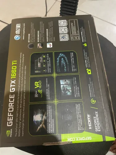 Placa de vídeo GTX 1660 Ti 6GB