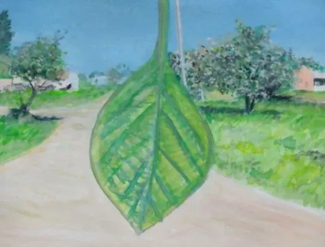 Aquarela 15x21 cm paisagem 12