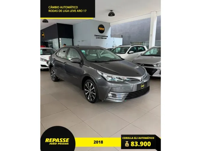 Toyota Corolla GLI 1.8 Flex 16V Aut. 2018