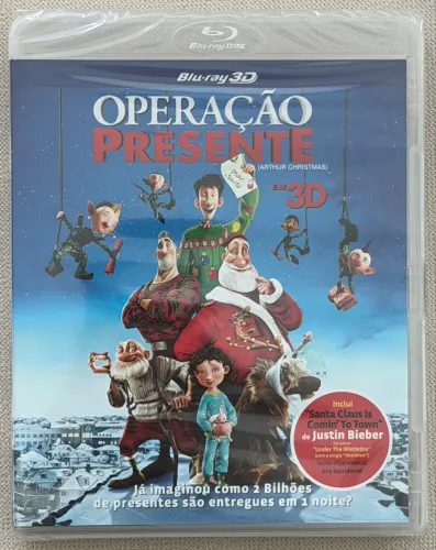 BLU-RAY OPERAÇÃO PRESENTE 2D + 3D (ORIGINAL E LACRADO)