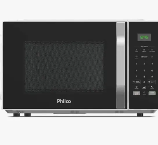 Micro ondas Philco 25 L função Tira Odor 1100W PM 27 pouco tempo de uso.