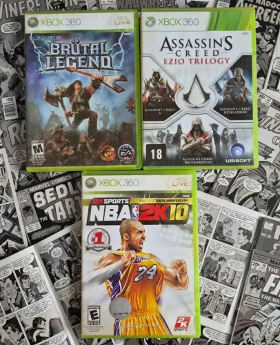 Jogos Originais Xbox 360 (Faço envio)