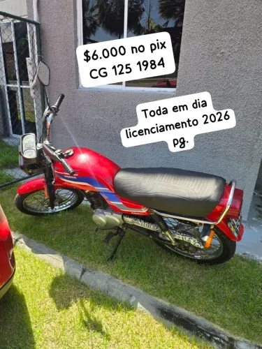 Honda CG 125 MT 1984