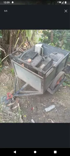 Vendo carrosinha com eletrica pronta 