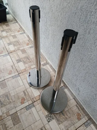 Pedestal de fila Cromado