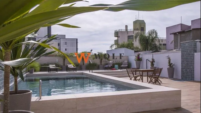 Apartamento com 3 quartos , sendo 2 suítes, 2 vagas, vista mar, no Balneário