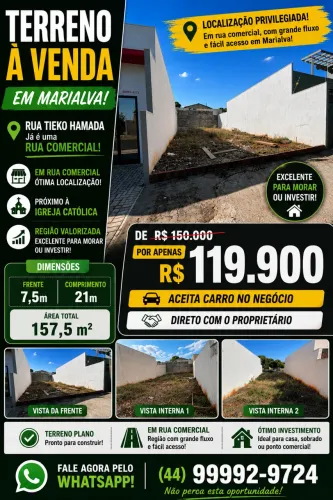 Terreno Jd. Hamada (Marialva)