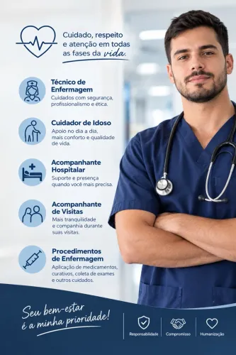 CUIDADOR DE IDOSOS TÉCNICO DE ENFERMAGEM