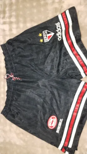 Calção do São Paulo Futebol Clube Adidas/ Bombril 1998