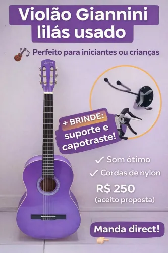 Violão infantil/juvenil 