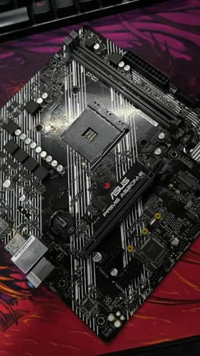 Placa Mãe ASUS Prime A520M-E AM4 DDR4 M.2 - Com Espelho