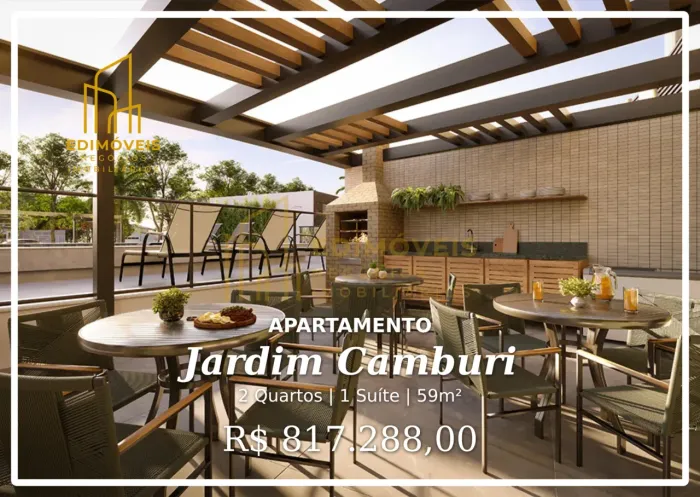 Incrível apartamento em Jardim Camburi com 2 quartos e suíte!