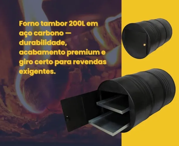 Forno tambor