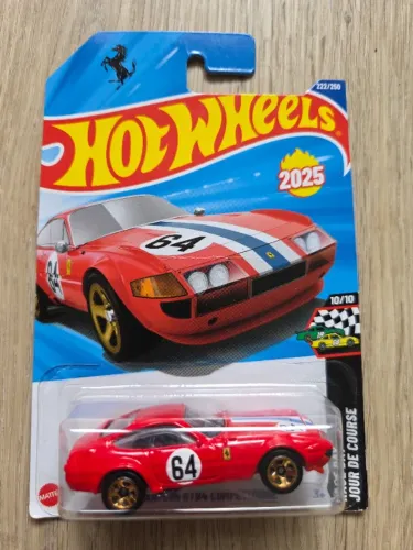 Hot Wheels Ferrari 365 GTB4 Competizione Vermelha Hotwheels 2025