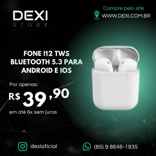FONE DE OUVIDO I12