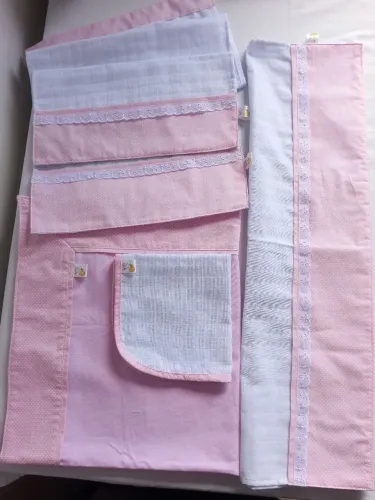 Conjunto com 5 peças enxoval de bebê