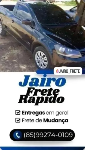 Frete com responsabilidade e agilidade 