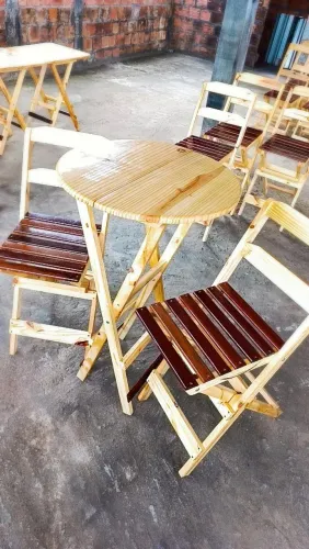 mesa bistrô dobrável