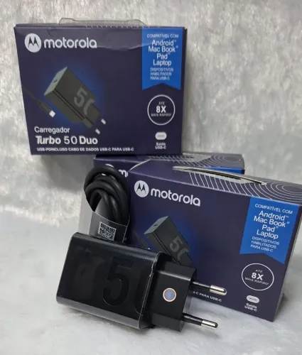 Carregador Motorola Tipo C 50w