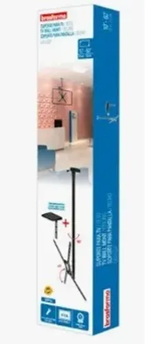 Suporte de teto para TV LED, LCD, Plasma, 3D e Smart TV de 10" a 60" - Brasforma SBRP 150
