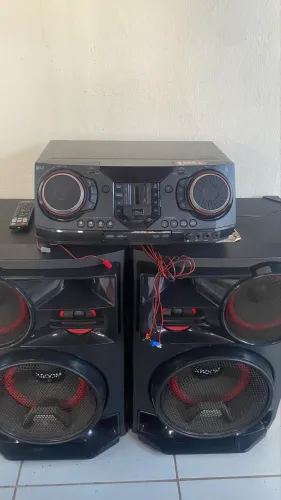 Som LG xboom 3500 RMS SEMI NOVO