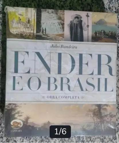 Ender e o Brasil. Obra Completa. LIVRO NOVO!! Obra MAGNÍFICA!
