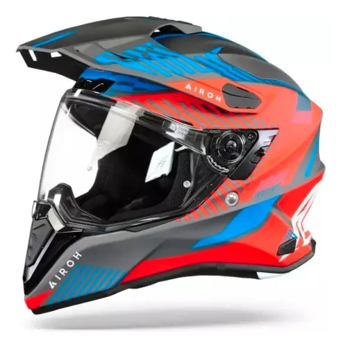 Capacete Airoh Commander Boost Red/Blue Matt