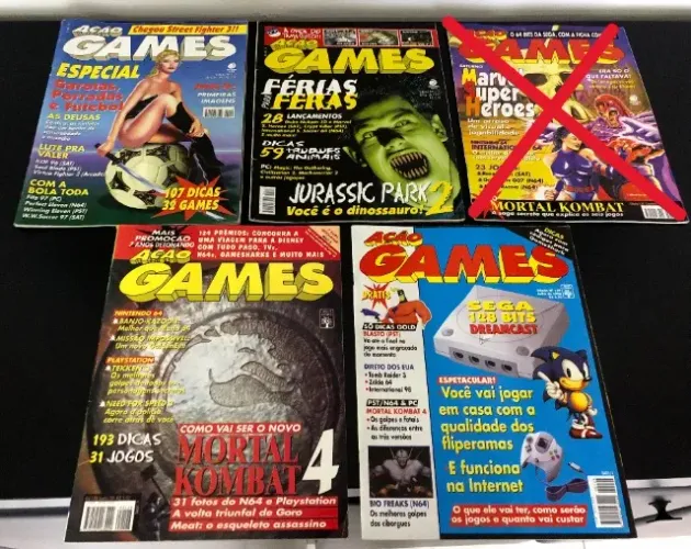 Revista Ação Games - Diversos volumes