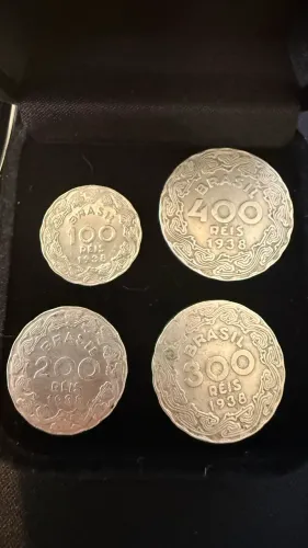 Moedas Antigas Réis Getúlio Vargas