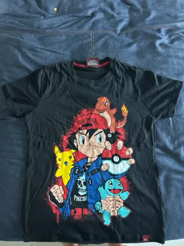 Camisa de Pokémon da clothing themical