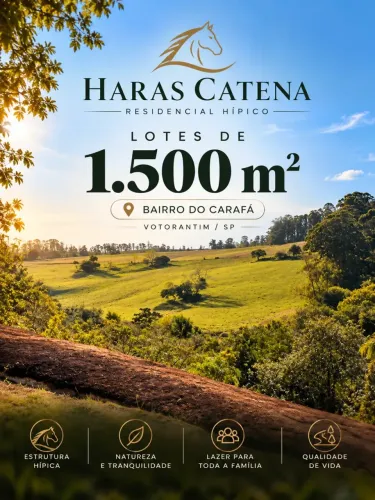 Residencial Hípico com Lotes de 1.500 m²