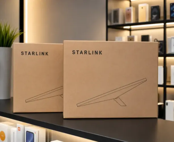 Antena Starlink Mini X Kit Roteador UTA-231 Dual Band WiFi Dual Band 5 GHz