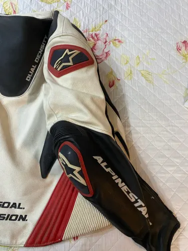JAQUETA + CALÇA ALPINESTARS ORIGINAL EM COUR