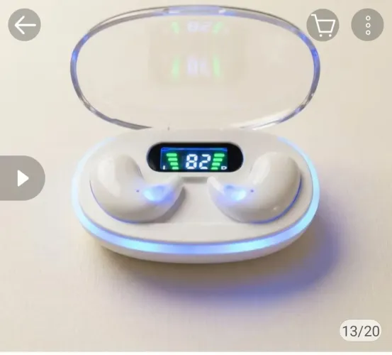 Fone sem fio novo