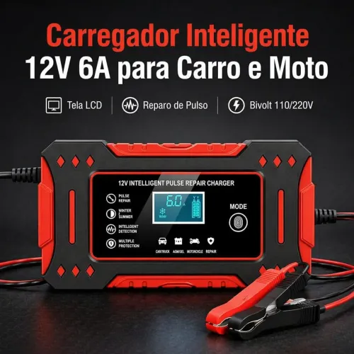 Carregador de bateria inteligente