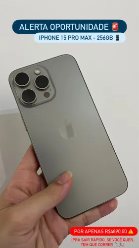 iPhone 15 Pro Max 256GB (leia a descrição)