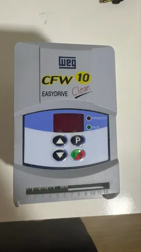 Inversor de Frequência WEG CFW10 0,25CV 220V Monofásico (Usado)