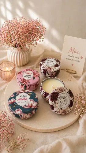 Vela Aromática Dia das Mães 50g