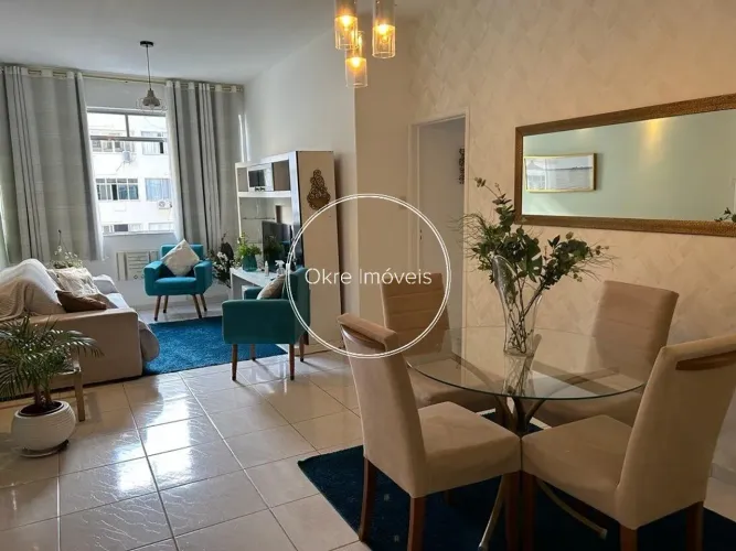 Posto 6 em Copacabana! 3 Quartos, 101m², 1 vaga de garagem, Andar Alto, Iluminado, Arejado