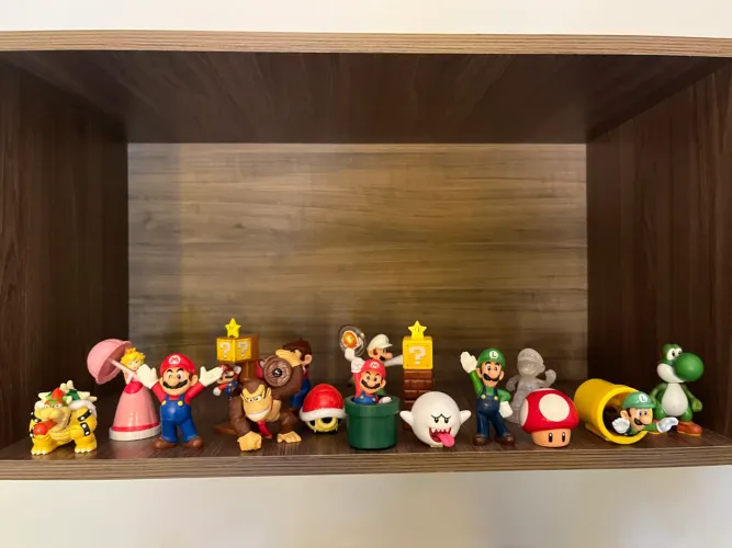 16 figuras de ação do Super Mario McLanche Feliz Ed 2014, 2017