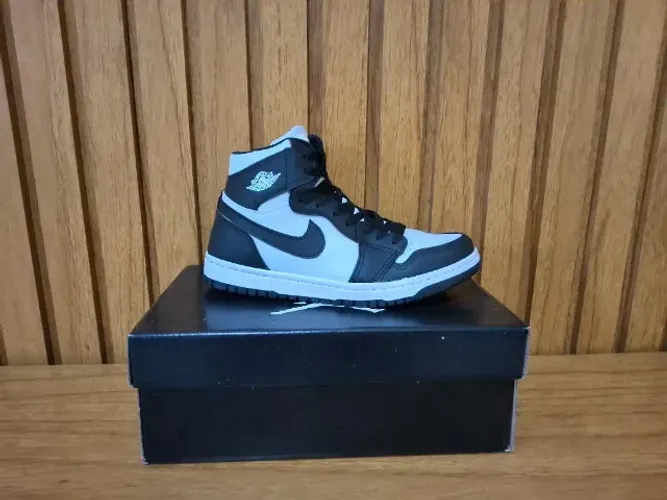 Air Jordan 1 Retro Branco/Preto - Nº 39 ao 42 - (LEIA A DESCRIÇÃO)