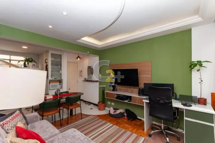 Apartamento mobiliado à venda em Perdizes com 1 quarto, sem vaga