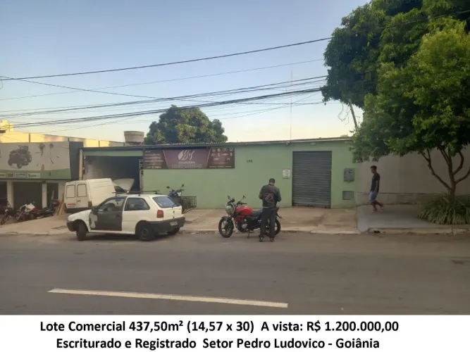 Leia a descrição: Lote Comercial 437,50m² - Setor Pedro Ludovico