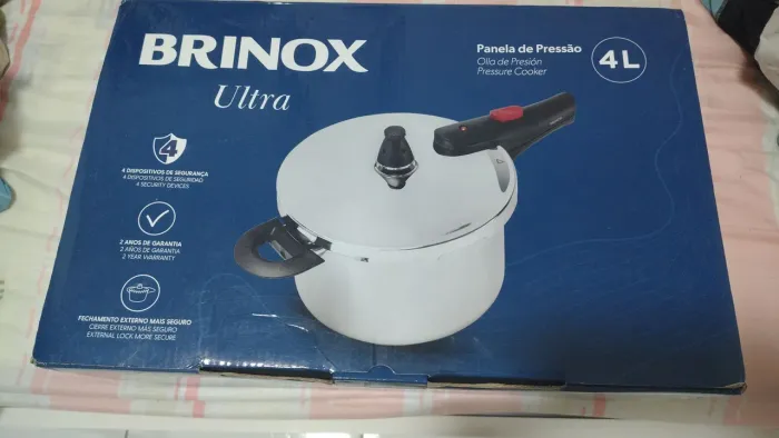 Panela de Pressão Brinox Ultra - 4L