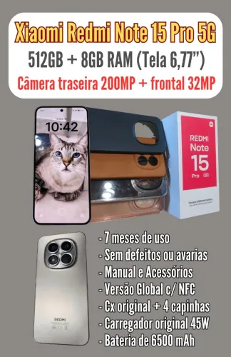Vendo XIAOMI REDMI NOTE 15 PRO 5G