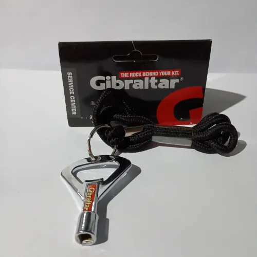 Chave de Bateria Gibraltar SC-GDKBCO com Abridor de garrafa/lata com cordão<br>